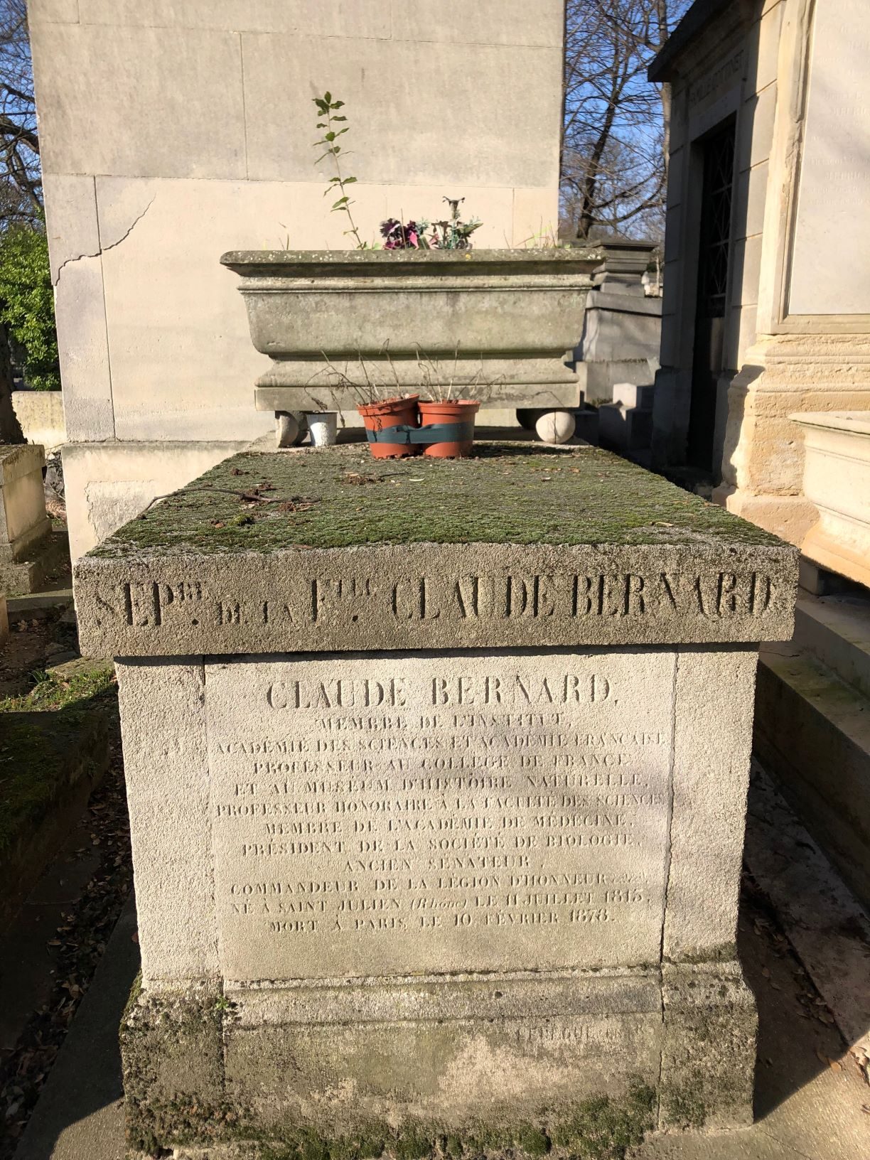 Claude Bernard's tomb, Paris (7).JPG